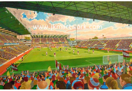 Turf Moor Stadium New Fine Art Print - Burnley FC Turf Moor Stadium New Fine Art Print - Burnley FC